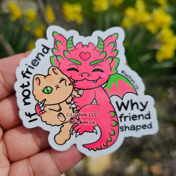 Relatable Dragon Stickers( Add ALL 6 to cart for a DISCOUNT)