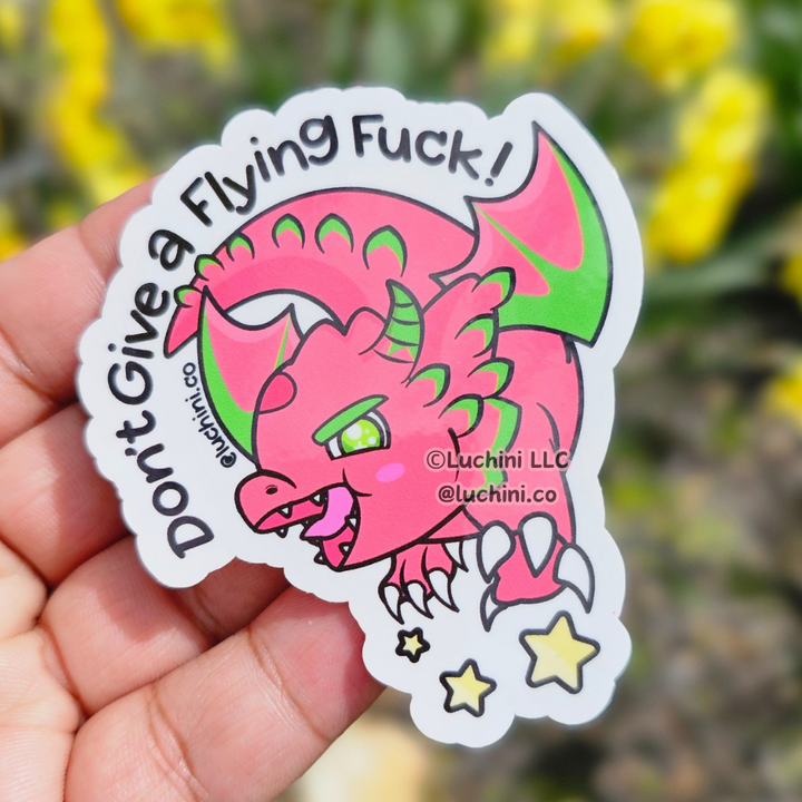 Relatable Dragon Stickers( Add ALL 6 to cart for a DISCOUNT)
