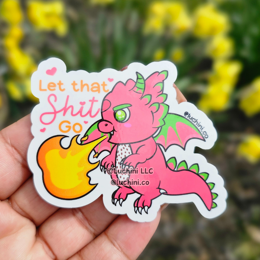 Relatable Dragon Stickers( Add ALL 6 to cart for a DISCOUNT)