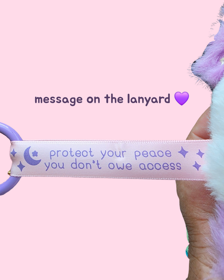 Luna Plush Keychain
