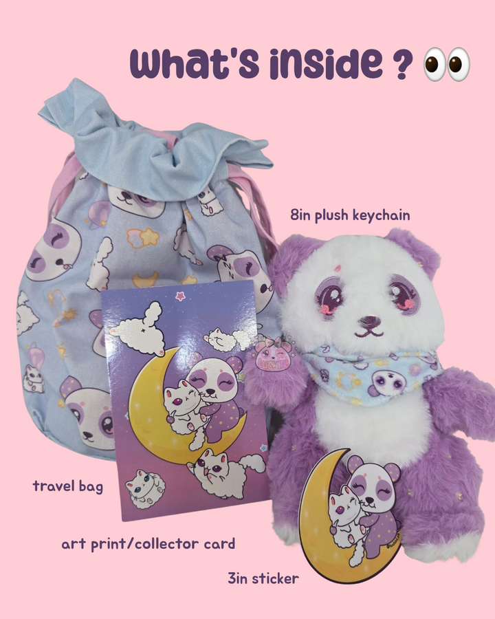 Luna Plush Keychain