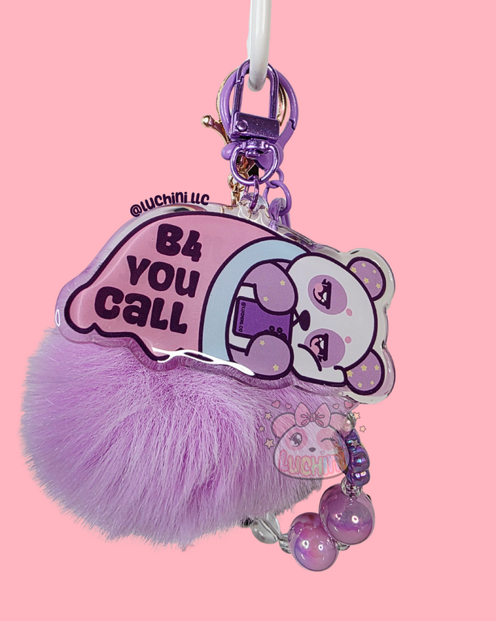 Luna "Just Text Me" Keychain